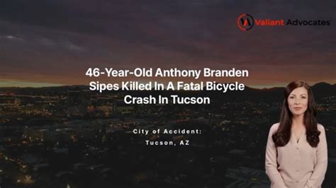 Anthony Branden Sipes Killed in Bicycle Hit-and-Run Crash on 22nd Street [Tucson, AZ]